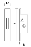 簡易横掛締　図面