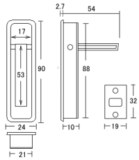 特製和風栓錠　ＮＯ．２００　図面