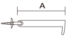 平打掛 菊座付き 図